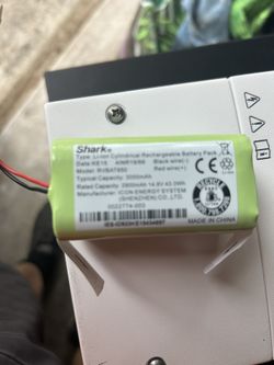 shark robo vacuum cleaner battery 