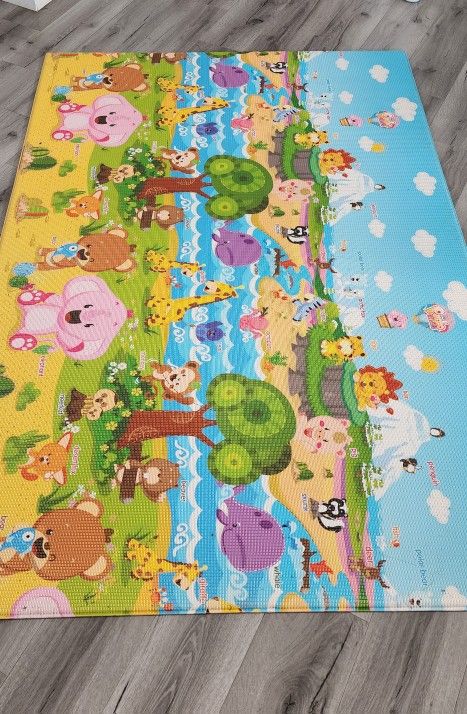Kids Padded Alphabet Mat 55"x84"
