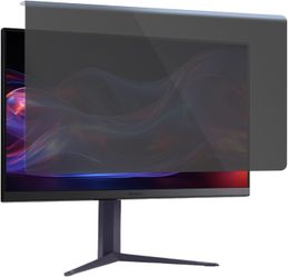 Hanging Computer Privacy Screen Protector Shield Compatible for 23.8/24 Inch 16:9 Widescreen Desktop Monitor - Anti Glare Filter Blue Light Filter Typ