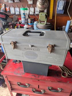 Vintage craftsman toolbox