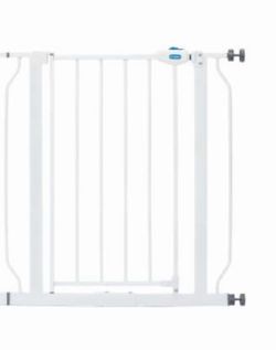 White Metal Baby Safety Gate