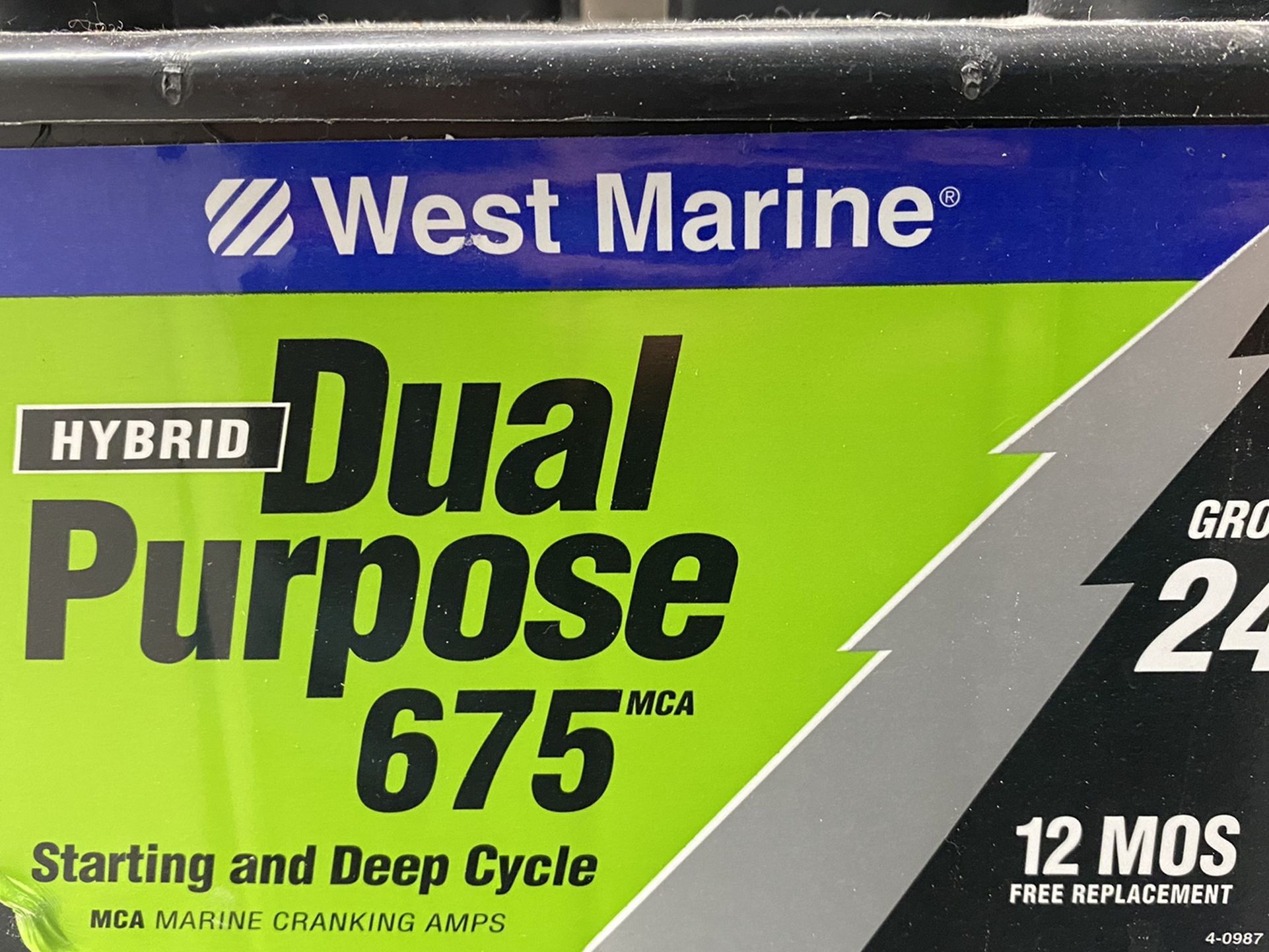2019 mfg date West Marine Hybrid Dual Purpose 675
