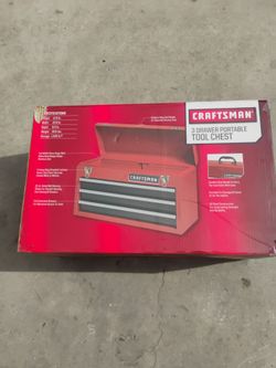 Craftsman 3 Drawer Portable Tool Chest