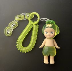 Sonny Angel Candy Store Keychain Lime Dog