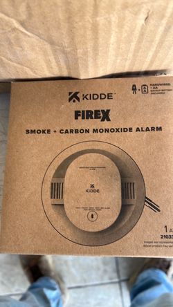 Smoke + carbon monoxide alarm