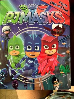 PJ Masks First Look and Find Book