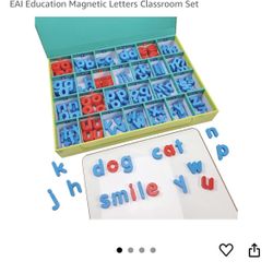 Magnetic Classroom Letters Set- retail $49.95 Asking $40