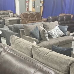 NEW Sofa & Loveseat Sets $650 & Up