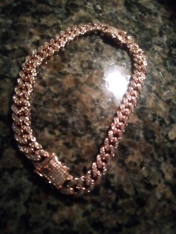 Rare Rose red Gold  Gold 16" Choker, 18" Shorty & 26" Long Set