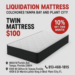 MATTRESS TWIN REGULAR 