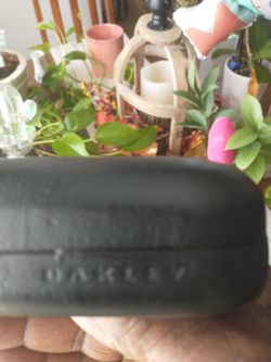 Black Oakley Sunglass Case