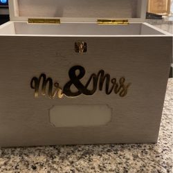 MR & MRS card Box