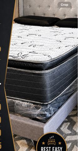 BRAND NEW QUEEN SIZE 13 INCH BAMBOO PILLOW TOP MATTRESS/FAST DELIVERY