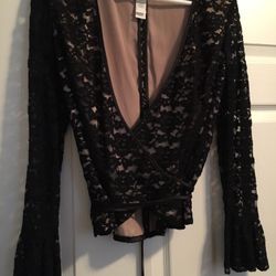 Liz Claiborne Lace Dress Top