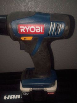 Ryobi 12 volt cordless drill