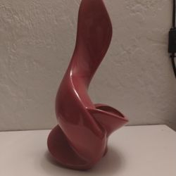 Abstract Ceramic Spiral Planter Vase 