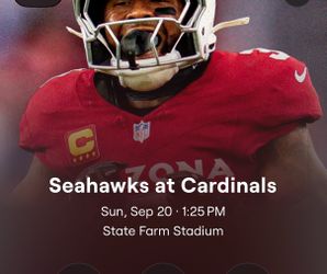 Seahawks vs Cardinals Tickets