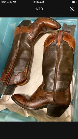 $70-Women's Beautiful Custom-Made All Leather Boots