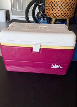 Igloo ice chest