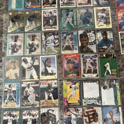 Griffey Jr. , Barry Bonds, Frank Thomas & Machado Cards 