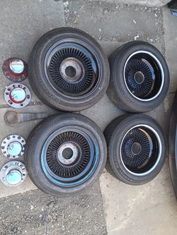 15 inch wire wheels