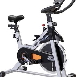 Indoor Cycling Bike Brake Pad/Magnetic Stationary Bike - Cycle Bike with Ipad Mount & Comfort