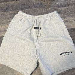 Comfy Essentials “light Oat” Shorts