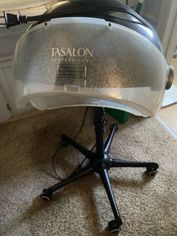 Hooded hair dryer