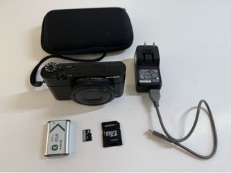 Sony Cyber-shot DSC-RX100 Bundle - 90% New- Original Owner