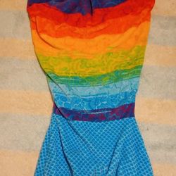 Brand New Girls Girl Scouts Mermaid Towel