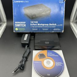 Linksys EtherFast (EZXS55W) 5-Ports External Switch