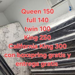 Mattress Pillow Top New