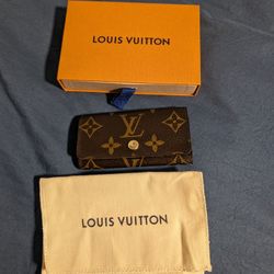 Louis Vuitton Monogram Key Holder With Box And Dust Bag