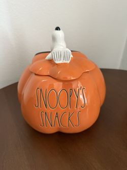 Snoopy halloween pumpkin jar 🎃 