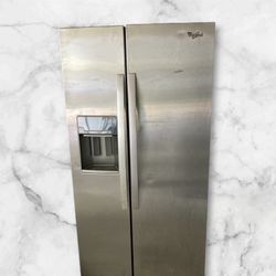Stainless Steel Whirlpool Fridge