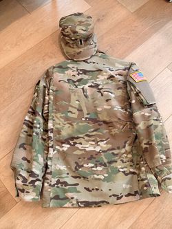 US Army OCP Multicam Combat Jacket, pants,  and Cover