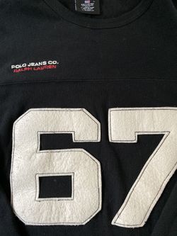 Vintage Polo 67 long sleeve jersey style shirt