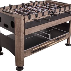 Triumph 4 in 1  7’ swivel rotating GAME TABLE