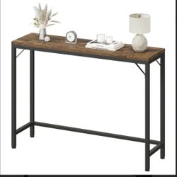 Console Table, Narrow Sofa Table, 39" NEW
