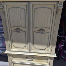  French Provincial style armoire