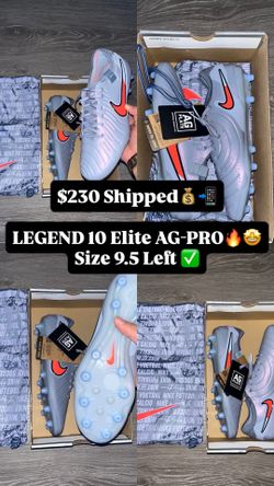 Nike Tiempo Legend 10 Elite AG-Pro Size 9.5