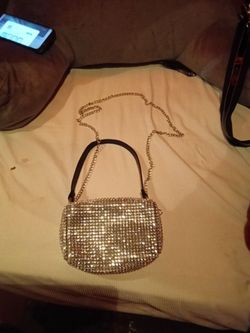 Crystal Rhinestone Mini Crossbody Bag