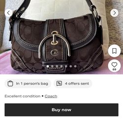Authentic 100% real coach purse