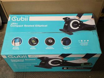 New Sealed Gubii JR1+ Compact Seated Elliptical
