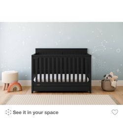 Graco Hadley Crib Black 