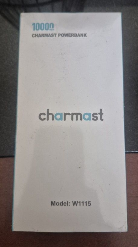 Charmast Portable Charger with Built-in Cables and Wall Plug