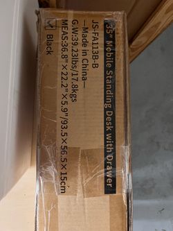 Adjustable Rolling Desk NEW
