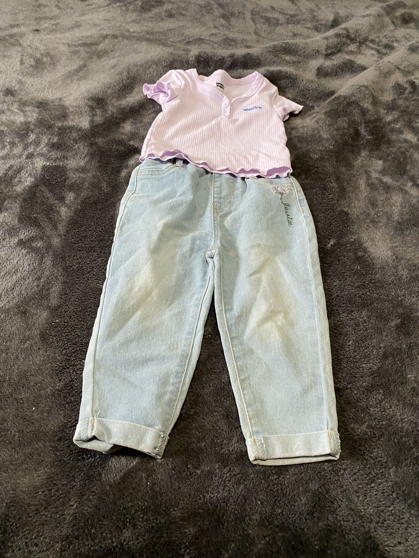 Toddler Girls Levi’s Jeans Set Size 18 Months 