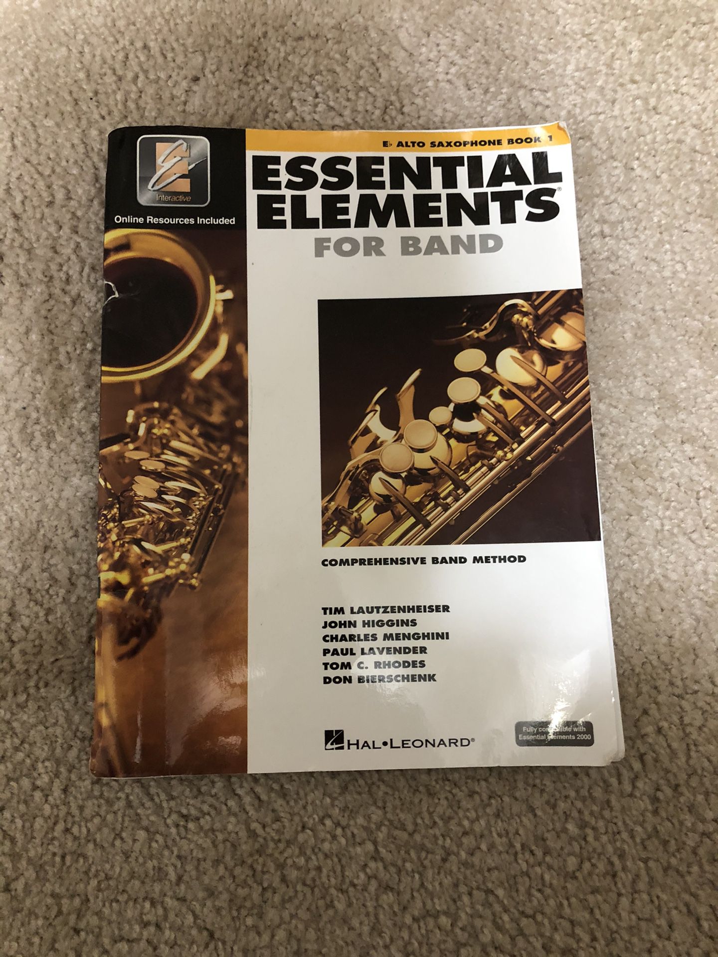 Free Essential Elements for Band Book