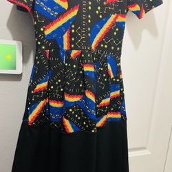 LULAROE SIZE SMALL DRESS EUC